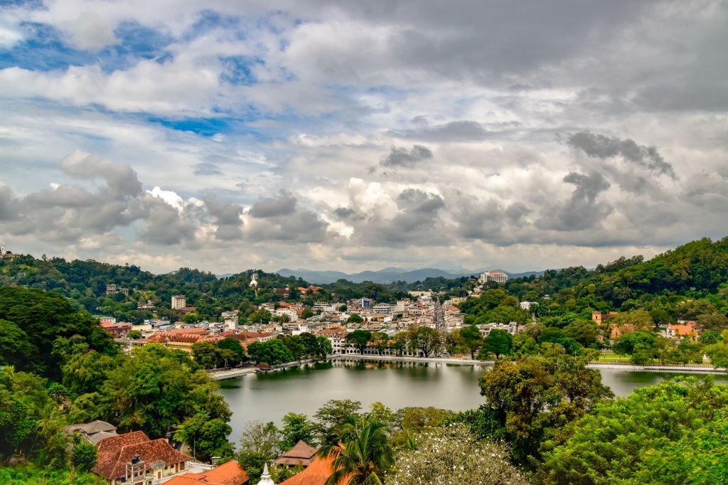 Kandy City in Sri Lanka